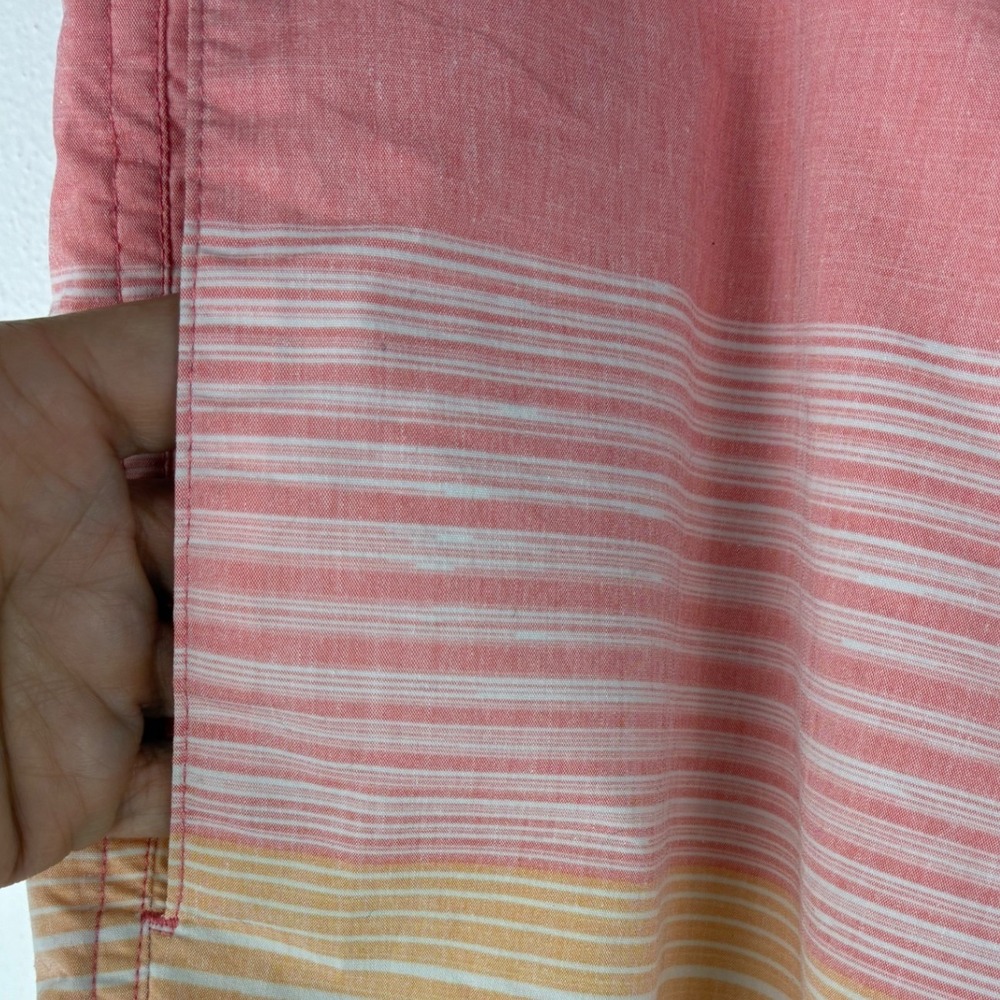 Sperry Men's Size 34 Pink Striped Board Shorts Swim Trunks 8" Inseam - Picture 4 of 10